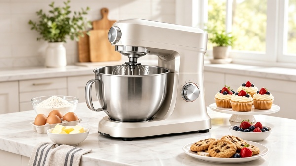 Multifunctional Stand Mixer with SUS304 Mixing Bowl